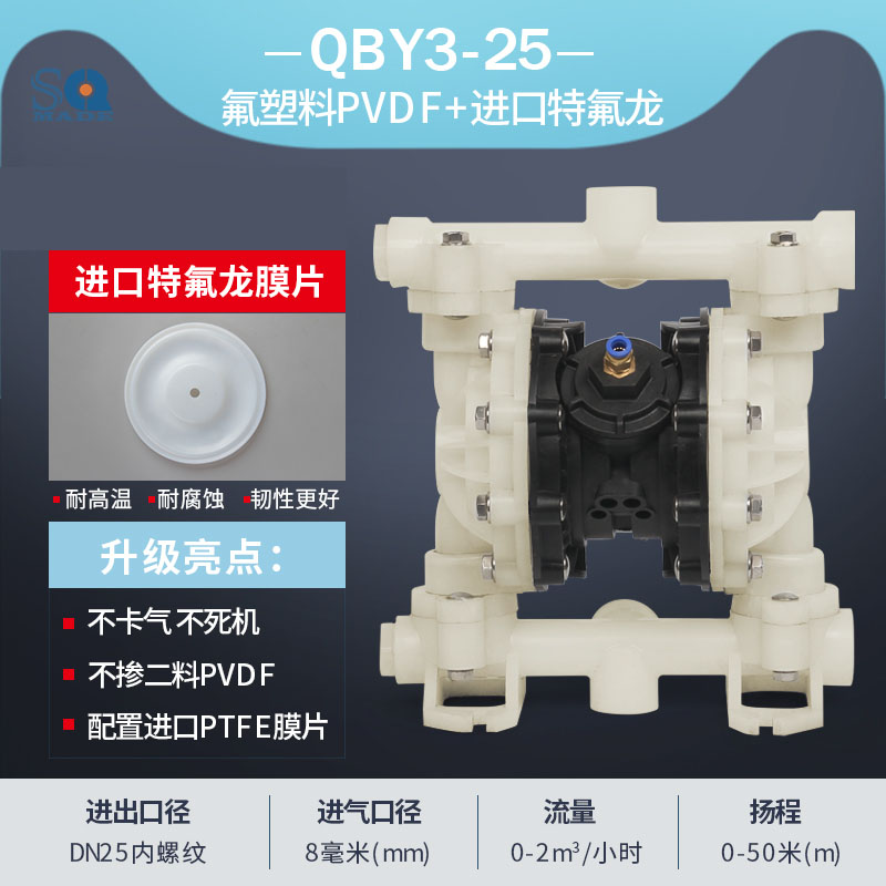 1641955601183580.jpg QBY3-25PVDF氟塑料气动隔膜泵